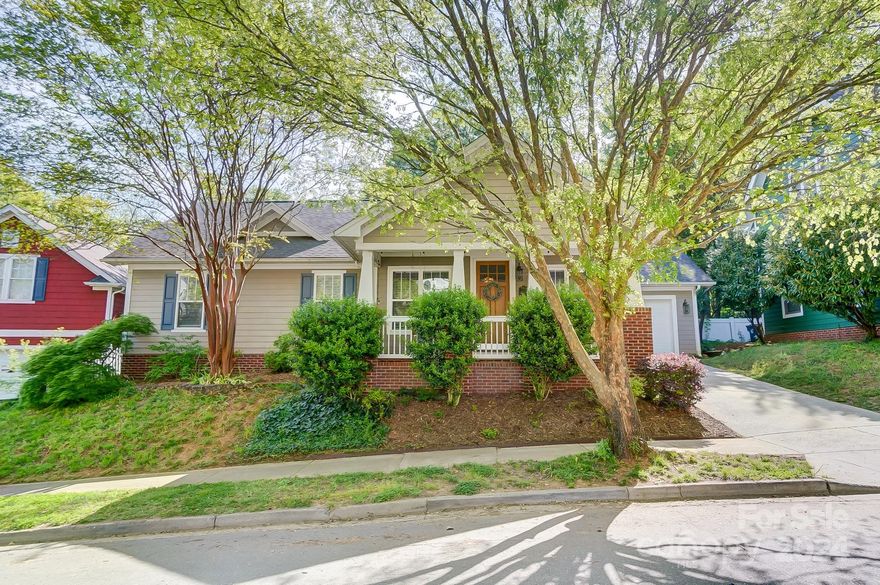 LOCATION, LOCATION, LOCATION...only a half mile walk to the heart of Vermillion: Harvey's Bar & Grill & Bowman Square. AND only a half mile walk to Veteran's Park in Huntersville. The walkability is perfect for your next Huntersville home.  This 3 bedroom ranch features a 1 car, attached garage, rocking chair front porch, and a fenced backyard. Open floor plan with large great room with vaulted ceiling and fireplace. Spacious kitchen w/ breakfast bar and dining room. Refrigerator, Washer & Dryer included.  Primary Bedroom w/vaulted ceiling, private bathroom w/dual vanity, and walk-in closet. Don't miss out on this rare opportunity in Vermillion! Showings begin Friday, April 19th!