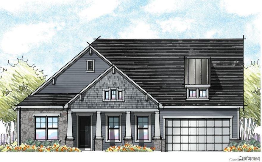 Welcome to Jones Homes USA's newest community, Bent Creek, in Indian Land! Visit the sales center today to design your incredible new home with signature designs, cutting-edge technology, and luxury features built for the way you live today. Residents will enjoy a beautiful, resort-style pool and clubhouse with state-of-the-art fitness center and children's playground. This ranch home, the Davenport model, features an open floor plan, dining room, large living room, and a huge chef's kitchen with large center island, gourmet cabinets, gas range, wall oven, stainless steel appliances, pantry, and oversized breakfast nook. The large owner's retreat features a huge walk in closet, connected laundry room with sink, and spa like ensuite bathroom with dual vanities and a large tiled shower. Three additional bedrooms share access to two full baths. Enjoy time out on the covered porch and extended patio with fire pit! See all the floor plans and home sites available at the sales center!