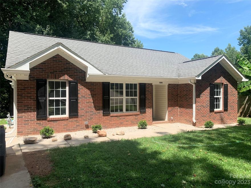 Beautiful, brick-faced split-floor ranch home, in a quiet neighborhood. This home has been updated with All kitchen and bath Shaker cabinets, new backsplash, fresh paint, granite countertops in Kitchen and Baths, Luxury Vinyl Plank flooring, recessed lights, all new appliances, New faucets, fans, door fixtures, New electric water heater. The stove is electric but has the gas original connection still in place. Can use either. Don't miss out on this home.