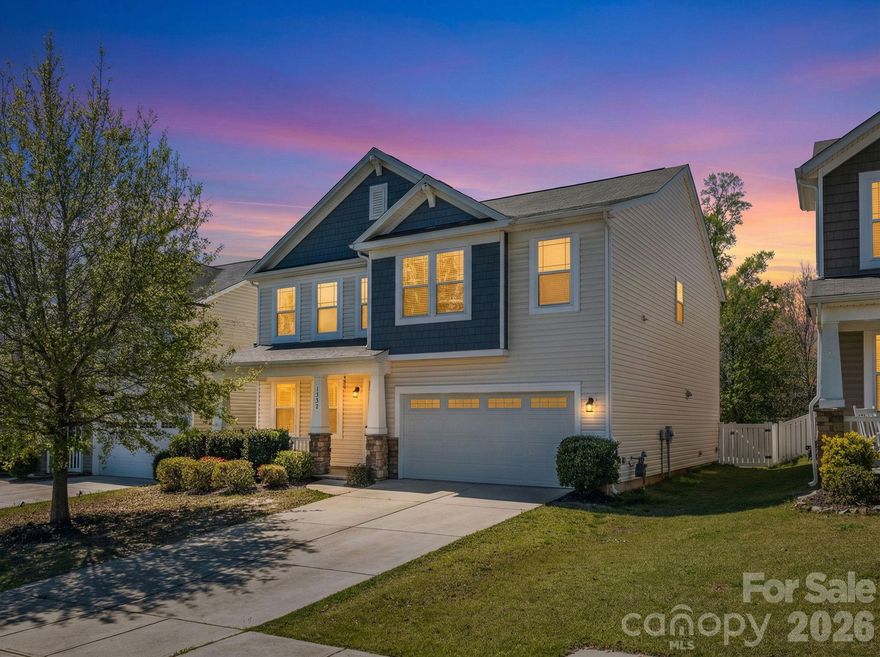 Beautiful 2-story home located in the desirable Lake Wylie/York area featuring an open floor plan and modern finishes throughout. The spacious living room offers abundant natural light and a cozy fireplace, flowing seamlessly into the kitchen and dining area — perfect for entertaining. The kitchen features granite countertops, stainless steel appliances, gas range, large island with seating, and a walk-in pantry.

Upstairs you’ll find generously sized bedrooms and a functional layout with great space for family or guests. Primary bedroom has 2 great sized closets!

Enjoy the private, fenced backyard complete with a patio, perfect for outdoor dining, relaxing, or entertaining. Conveniently located near shopping, dining, and Lake Wylie amenities with an easy commute to Charlotte.