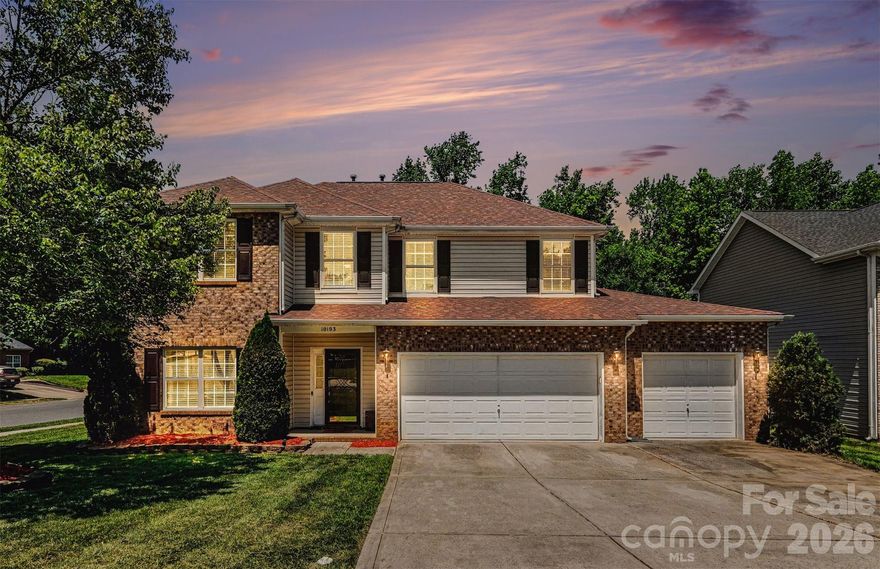 Welcome home to this spacious and beautifully maintained 5-bedroom, 3.5-bath home in sought-after Old Stone Crossing! Situated on a desirable corner lot, this stunning two-story residence offers over 3,000 square feet of thoughtfully designed living space, a 3-car garage, and access to exceptional community amenities. From the moment you arrive, the manicured landscaping and charming curb appeal make a lasting impression.

Inside, you’ll find gleaming LVP floors, an open-concept layout, and abundant natural light throughout. The gourmet kitchen features granite countertops, bar seating, ample cabinetry, and flows seamlessly into the breakfast area and inviting great room with a cozy gas fireplace, perfect for entertaining or everyday living.

The main-level primary suite serves as a private retreat with elegant tray ceilings, an oversized walk-in shower, dual vanities, and a spacious walk-in closet complete with a custom built-in closet system. Upstairs, generously sized secondary bedrooms, additional full baths, and a versatile bonus room provide endless flexibility for a home office, media room, playroom, or guest space.
