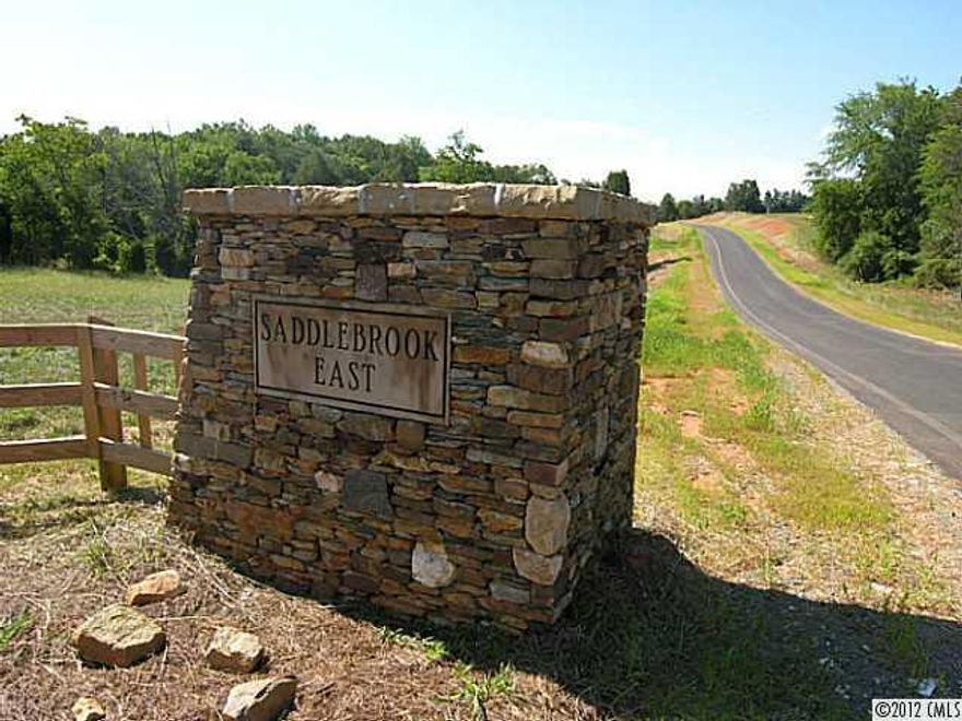 VERY WOODED 3.04 ACRES IN BEAUTIFUL SADDLEBROOK EASR DEVELOPMENT. SETS UP A NICE KNOLL TO BUILD YOUR DREAM HOME, OPEN IN THE BACK, VERY CONVENIENT TO GOLD HILL, ROCKWELL, ALBEMARLE AND HWY 49. NEAT, PRIVATE SUBDIVISION IN THE COUNTY. LARGE LOTS AND BRING YOUR BUILDER OR USE YOURS.