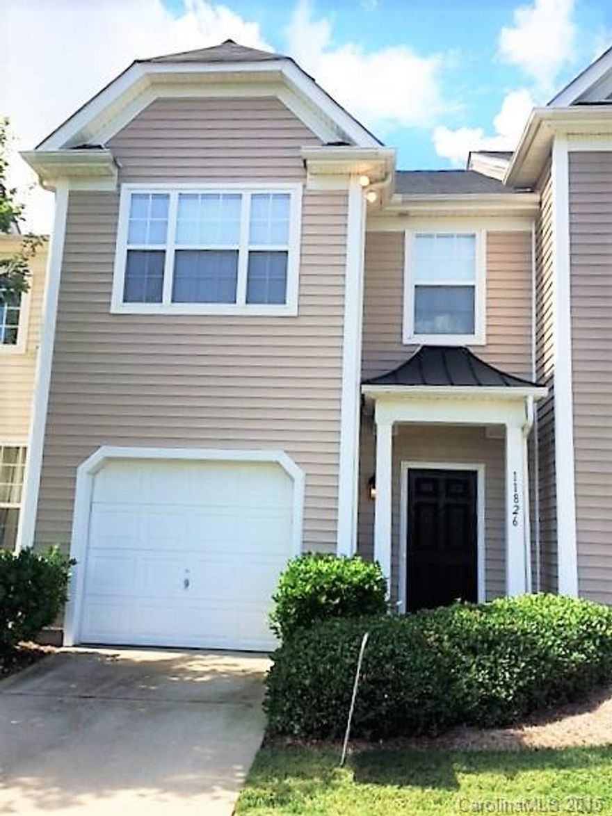 Well kept 3 BR townhome in SW Charlotte close to everything- Private lot backs to fenced area. Decorators delight!