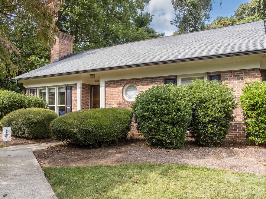 The living is easy in this one level, all brick end unit condo tucked away in a small complex off Union Rd. Just a few steps away from the designated parking area, you'll find this 2 bedroom, 1.5 bath unit with spacious living room, separate dining area and an easy traffic flow between living, dining and kitchen areas. Fresh paint colors, updated flooring, and a patio with natural gas grill add to the appeal. Each bedroom has a private half bath and share access to the tub/shower. The guest half bath is located in the hallway for convenience when entertaining. Exterior maintenance, trash removal at your back door, landscaping maintenance and pest control are all covered by the HOA for a truly low-maintenance lifestyle. Parking area is maintained by the HOA with two spaces designated for each unit. Additional guest spaces available. Conveniently located near shopping and dining. Don't miss your opportunity for a truly low-maintenance home. Note: HOA is currently revising by-laws and an updated copy will be available in MLS once they are available.
