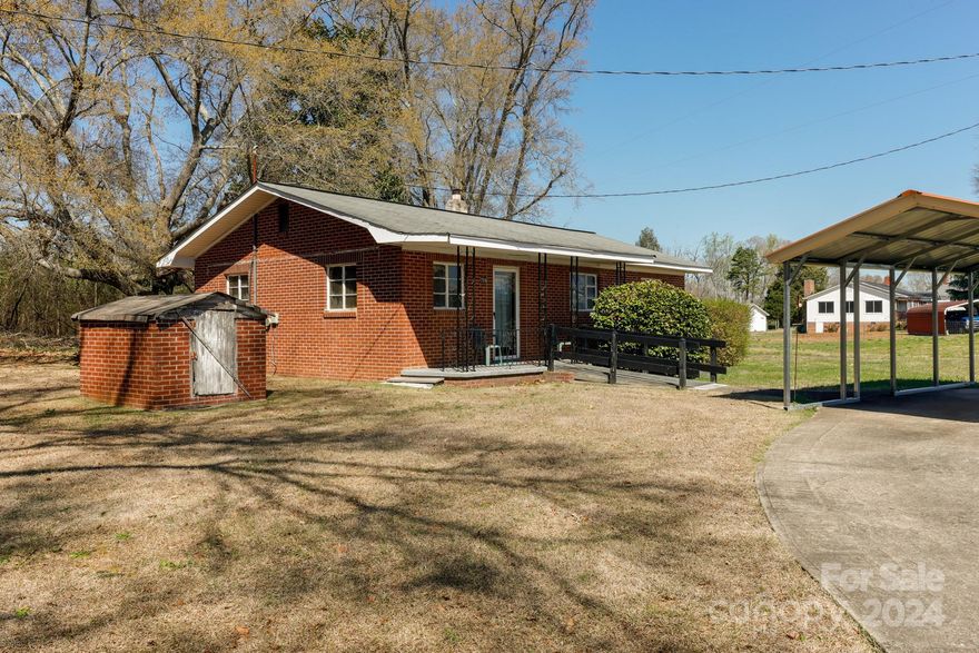 ESTATE SALE. This property is being sold "as is". High speed internet available (Spectrum). 2 bedroom, 1 1/2 bath, solid home just needs updating. Offered at $99,500.