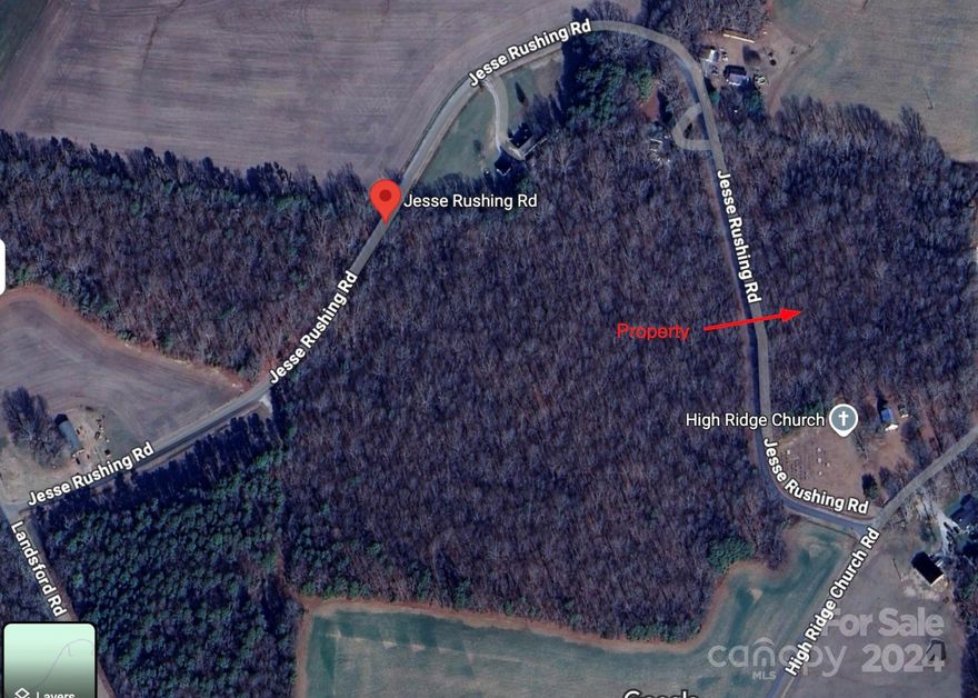 Hard to find.  Site built, Modular, Manufactured Home. Wooded with beautiful trees.  1 acre lot to be cut out of parcel #02067007