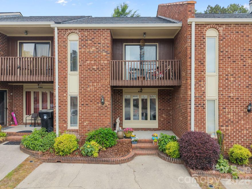 Tucked into the established, tree-lined community of Oakleaf, this spacious condo offers a comfortable layout and peaceful setting. The main floor includes an eat-in kitchen for everyday living, a separate dining or flex room for whatever fits your lifestyle, and a large living room centered around a cozy wood-burning stone fireplace.
Upstairs you will find an oversized primary suite and secondary bedroom. Both with en-suite bathrooms. There is wonderful closet space throughout and additional attic storage. Out back, enjoy a private yard with no units directly behind—just quiet tree views, two peach trees, and plenty of birds to keep things lively. A front-facing upper balcony offers a change of scenery and another spot to relax.
Recent updates include a new water heater (2024), HVAC (2021), and stove (2024). Driveway parking provides easy access to the unit, with ample guest parking available throughout the community. Residents of Oakleaf also enjoy a pool and clubhouse, all within a well-maintained, peaceful neighborhood setting —an inviting place to settle in and stay awhile!