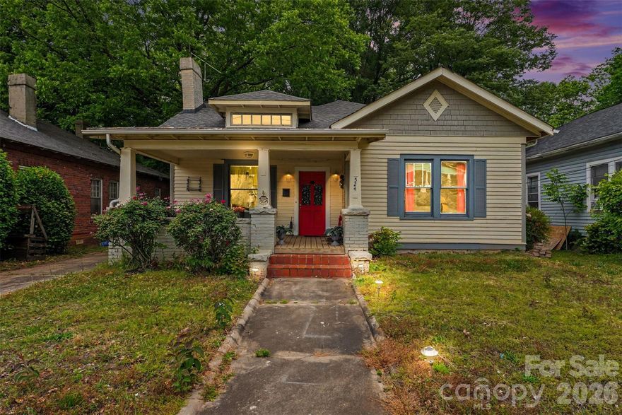 Full of character and historic charm, this beautifully preserved 1920s home offers timeless details paired with everyday comfort. With nearly 1,600 square feet, this 3 bedroom, 2 bathroom home features original hardwood floors, elegant moldings, oversized windows, and a welcoming layout filled with natural light. The spacious living and dining areas provide plenty of room for gathering, while the kitchen offers ample cabinet and counter space for daily living. One bathroom features a classic cast iron tub, adding to the home’s vintage appeal. A large attic and basement provide excellent storage and future possibilities. Enjoy quiet mornings on the covered front porch or relax on the screened back porch overlooking the expansive backyard with space for entertaining, gardening, or play. Conveniently located near downtown Salisbury’s shops, dining, and local attractions, this home offers the opportunity to enjoy historic character without sacrificing functionality!