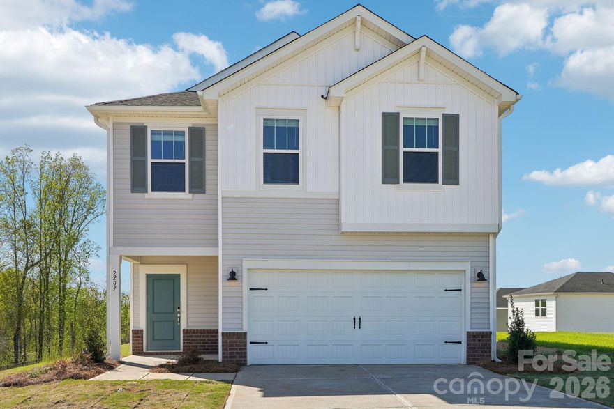 Brand new, energy-efficient home available by May 2026! Skip takeout and cook dinner in the Edenton’s well-appointed kitchen instead, complete with island and large pantry. Upstairs, the loft makes a great office. Dual sinks and a walk-in closet complement the primary suite. Now available in the picturesque town of Cherryville, our two-story single-family homes include open-concept floorplans, private primary suites, and energy-efficient features. Cherryville embodies the charm of small-town living while being a vibrant town filled with local shops, parks, and entertainment. Get to know your neighbors and experience the community Calico Creek has to offer.  Each of our homes is built with innovative, energy-efficient features designed to help you enjoy more savings, better health, real comfort and peace of mind.