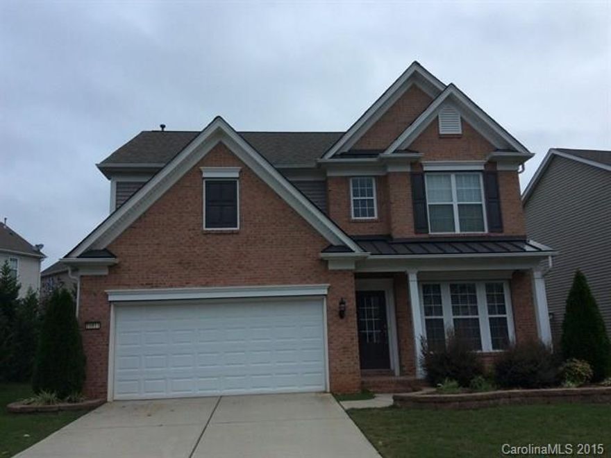 This spacious 2,198 sq. ft. 2 story home has 4 bedrooms and 2.5 bathrooms. It features an open floor plan, trey/coffered ceilings and hard wood floors. The eat in kitchen has a center island, corian counters and stainless steel appliances.  The master suite has a walk in closet and the master bath has dual sinks, an over sized tub and separate shower. Enjoy entertaining indoors near the cozy fireplace, or outside on the large rear patio. The backyard is fenced. This home is move in ready!