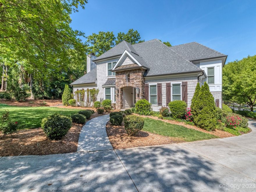 This beautiful home combines the best worlds of contemporary and classic in the sought-after neighborhood of Giverny. Located in the heart of South Park and minutes from all that makes Charlotte wonderful, this neighborhood boasts a beautiful demeanor and well developed trees throughout. Whether you are having breakfast at the kitchen bar, enjoying the natural light in the family room or great room, spending some quality time with the outdoor fireplace, or picking out a wine for the evening in the cellar, this has everything you've been looking for.

This home has been meticulously maintained and cared for with a number of renovations being completed throughout the ownership. Primary bathroom renovated in 2020, new hardwood floors on the main floor in 2020, new upstairs HVAC and dual air purification system, crawlspace encapsulation with dehumidifier system, and so much more! Recently installed brand new carpets, so we hope to see you there!