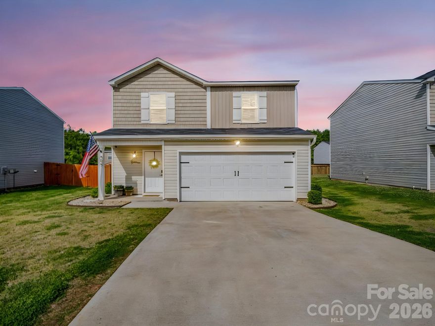 Welcome home to this beautifully maintained 3-bedroom, 2.5-bath residence that perfectly blends comfort, flexibility, and convenience. Designed with an open and inviting layout, the main living space flows seamlessly—ideal for both relaxed evenings and entertaining guests. The kitchen features modern appliances, generous cabinetry, and ample prep space to make everyday living effortless. Upstairs, spacious bedrooms provide peaceful retreats, including a comfortable primary suite, along with a conveniently located laundry room.  A standout feature is the versatile loft space—perfect for a home office, media room, play area, or cozy den—offering flexibility to fit your lifestyle.  Enjoy outdoor living at its best with a fully fenced backyard and patio—perfect for weekend gatherings, pets, or simply unwinding in your own private space. A 2-car garage adds practicality and extra storage. Located in a desirable community near schools, parks, shopping, and dining, this home offers the lifestyle you've been looking for.