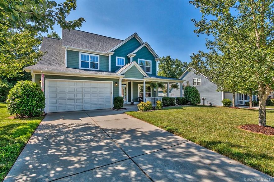 This lovely home will capture your heart the moment you pull into the driveway. Move-in ready, so relax with a cup of coffee or glass of tea on the front porch. Minutes from entertainment & eats. Owner’s suite on main level & 5 BR's provide plenty of room for overnight guests. The chef's kitchen with gas stove & oven, granite countertops, beautiful cabinetry, & double pantry is perfect for making those special holiday meals & memories. This beautiful home has it all, & will be love at 1st sight.