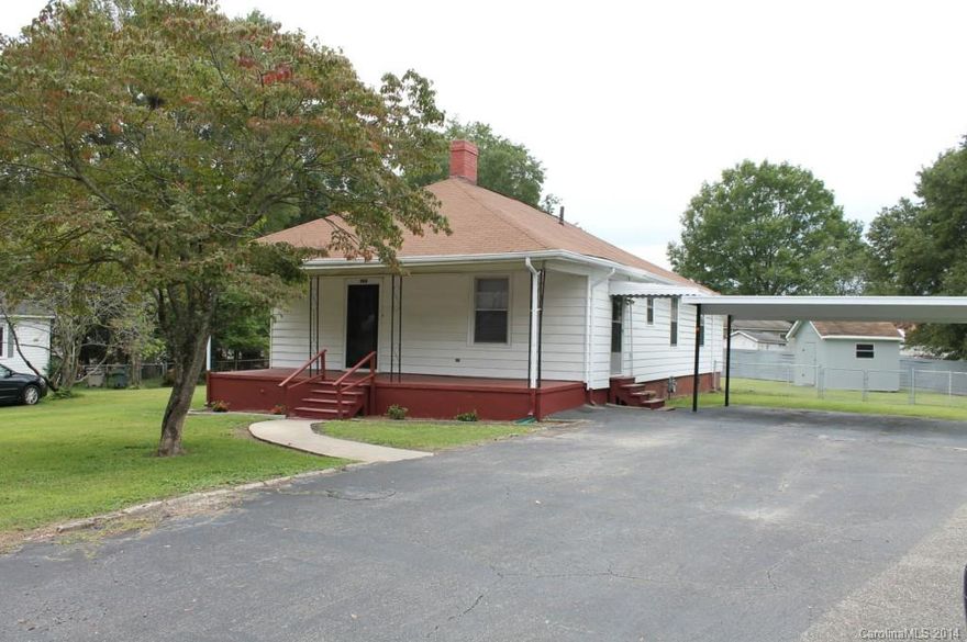 Well Maintained,  3BR/2BA New HVAC, New Carpet and Vinyl Flooring. Spacious Rooms, Large Rocking Chair Front Porch, Fenced Yard, Lg. Storage Building. Great Buy! Must See! Reduced to $59,900