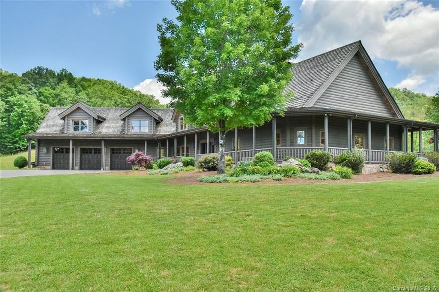 Welcome to paradise in WNC. This 5000 sq ft custom built home has luxury finishes and large open spaces. It's located on approx 257 acres w/ a 10 acre pond,additional 2000 sq ft log home, small guest cabin,& hunting hut.The property has multiple barns, pastures, trails, and creeks.If you're looking for a private estate or hunting camp this is the perfect place!Enjoy entertaining your guests in the luxury home, fishing/swimming in the pond, ATV or hiking on the many trails.4 parcels see attached!