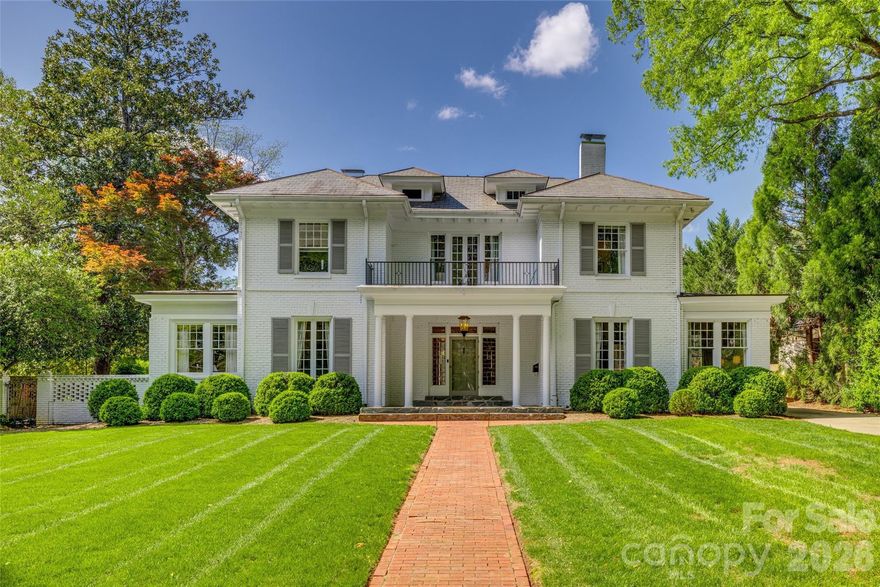 A spectacular property on one of Myers Park’s sought after tree-lined streets, Granville Road. This exceptional half-acre estate presents a rare opportunity to build your dream home. The property offers remarkable scale and privacy - an unparalleled canvas in one of Charlotte’s most desirable neighborhoods.