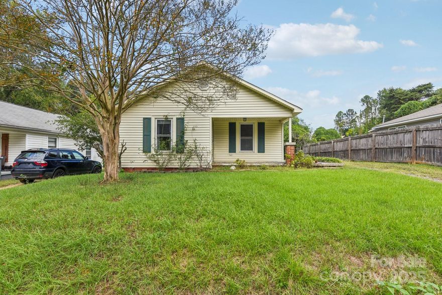 Charming and cozy, this ranch-style home offers two comfortable bedrooms and one full bathroom on nearly a half acre of land! This listing combines 622 Gurley Dr and the lot positioned directly behind. The interior features easy-to-maintain flooring throughout and plenty of natural light. Step outside to enjoy the spacious rear deck—ideal for relaxing or entertaining—and take advantage of the detached rear storage building, providing plenty of space for tools, equipment, or seasonal items. Convenient and practical, this home blends comfort with functionality!