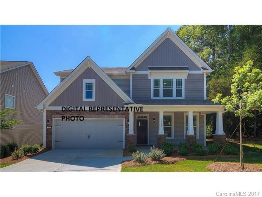 Our best selling plan! Gorgeous home with TONS of upgrades. Our Chefs kitchen with dark staggered cabinets, granite counters/huge island/butlers pantry/HUGE walkin pantry/tile backsplash, gas cook top! Wide plank Hardwoods through foyer, dining room and kitchen! Modern dropzone coming from garage & more! Come see why this is our best seller!This home was listed on MLS at very early stages of construction.