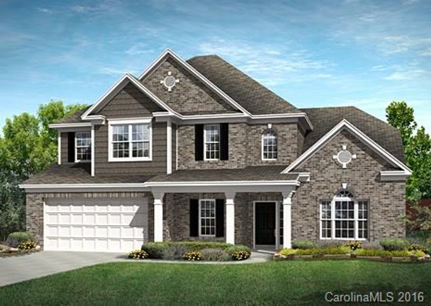 Come take a look at this charming master down plan with front porch that offers a 2 story foyer, along with 12’ ceilings in the dining room and 10’ ceilings in the family room!  This is our popular Redwood plan that features 4 spacious bedrooms and a large Rec Room perfect for entertaining!   The open stairs off the 2 story foyer also provides a beautiful openness to this plan.