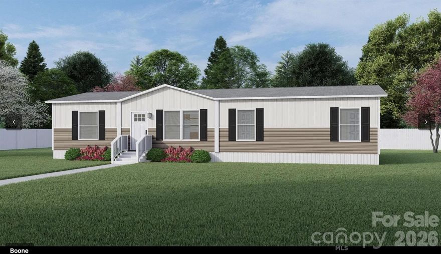 Brand-New Clayton Boone Model on Thompson Rd – Rutherford County
Welcome to this beautiful new Clayton home Boone model, thoughtfully designed for modern comfort and everyday living. Situated on Thompson Rd in Rutherford County near RS Central High School, this brand-new manufactured home offers a spacious open-concept layout that seamlessly connects the living room, kitchen, and dining area—perfect for entertaining or relaxing at home.
The kitchen features ample cabinetry, generous counter space, a coffee bar and modern finishes, making it both functional and stylish. The primary suite provides a private retreat with a well-appointed en-suite bathroom, while additional bedrooms offer flexibility for family, guests, or a home office.
With energy-efficient construction, and a neutral design palette, this home is move-in ready and easy to personalize. Enjoy the peace of a country setting while remaining convenient to local schools, shopping, and dining.
Don’t miss this opportunity to own a brand-new home! 

Home is expected to be onsite 2/11. Completion date expected 3/2026. Listing for Lot 1.  Home is on Thompson road across from Fleming Drive near RS Central High. Agent related to seller. Pictures are from Manufactured website.