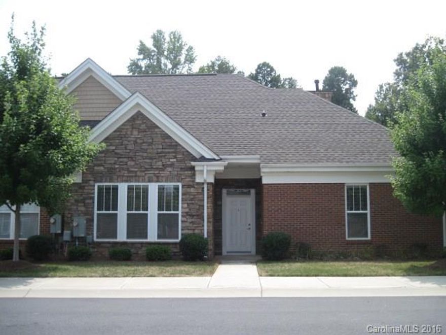 Gorgeous ranch townhome in beautiful Bella Sera community. Hardwoods and tile flooring throughout. Cathedral ceiling in living room and sunroom adjacent to kitchen. Master suite has sunroom adjacent to kitchen. Master suite has large bath with dual vanity, garden tub and separate shower.