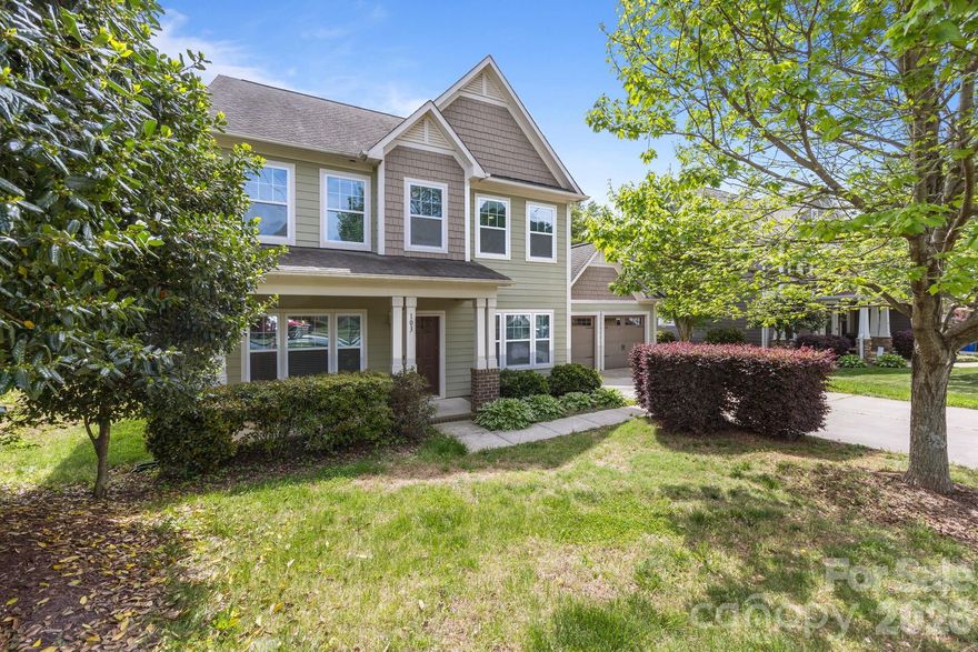Welcome home to 103 Hedgewood Drive, an inviting property nestled in a desirable Mooresville location that perfectly blends everyday comfort with functional living spaces. The true heart of the home is the large, spacious kitchen, offering plenty of room to cook, gather, and entertain guests with ease. For those who work remotely, you will love the dedicated, private office space—complete with stylish barn doors—that makes working or studying quiet and convenient. Head upstairs to find all bedrooms thoughtfully situated on the upper level for ultimate privacy, conveniently accompanied by the laundry room to make everyday chores a breeze. Step outside to enjoy your own private outdoor oasis in the fully fenced yard. This secure and spacious area features an extra patio and a cozy firepit, making it the ideal setting for pets to roam freely, weekend barbecues, or roasting marshmallows in the fresh North Carolina air. Highly desirable Mooresville Graded School District. Don't miss your chance to make this wonderful property your own—schedule your private showing today! Fresh Paint and new carpet!!