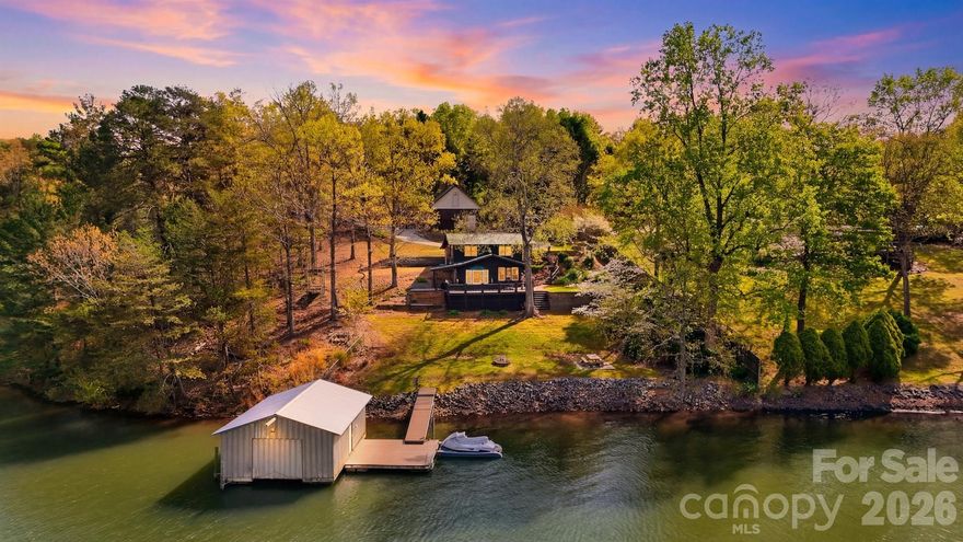 Welcome to 75 Rutt Rd—a beautifully maintained 3BR/2BA lakefront home on Lake Hickory offering the perfect combination of comfort, style, and scenic waterfront living. Whether you're searching for a full-time residence or the ideal second home retreat, this property delivers. From the moment you arrive, the circle driveway provides a welcoming entrance with ample parking for guests and easy everyday access. This home has been meticulously cared for and thoughtfully updated, making it truly move-in ready. Step inside to discover an upgraded custom kitchen designed for both function and style—featuring quality cabinetry, updated finishes, and a layout perfect for entertaining or enjoying quiet evenings at home. The updated bathrooms continue the elevated feel, offering modern touches and a fresh, clean design. Natural light fills the home, and beautiful lake views can be enjoyed throughout, creating a peaceful and inviting atmosphere in nearly every room. Whether you're relaxing indoors or hosting friends and family, the connection to the water is always front and center. Outside, embrace the best of Lake Hickory living—morning coffee with a view, afternoons on the water, and evenings spent unwinding in a serene lakeside setting. This property is designed to maximize both relaxation and recreation. A standout feature is the additional garage, providing incredible flexibility for storing boats, lake toys, vehicles, or creating the perfect workshop or hobby space. Combined with the circle drive, this property offers both convenience and functionality rarely found in waterfront homes. Perfectly suited as a vacation home, second residence, or investment opportunity, this home offers versatility and long-term appeal in one of the area’s most desirable lake locations. Conveniently located just minutes from Hickory, with easy access to shopping, dining, and major highways, you’ll enjoy peaceful waterfront living without sacrificing convenience. Don’t miss your chance to own a well-maintained, updated Lake Hickory home with stunning views, extra garage space, and timeless appeal. Start living the lake life today- Most Furnishings Available with Acceptable Offer.