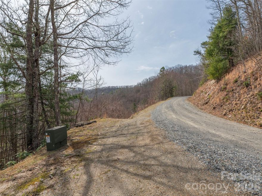 The Dream of The Divide! This parcel offers long-range, layered, mountain views that will absolutely take your breath away! Not often does one have direct private access to the GSMNP but here you will! Only a stones throw away from the Cataloochee Divide hiking trail, you will have walkable private access to the park that only residents of The Divide can use. A small stream adds additional mountain peace and tranquility. The possibilities are endless to build your true mountain retreat. The Divide is one of one when it comes to Western North Carolina. Experiencing Nature, Peace, and Privacy at it finest!