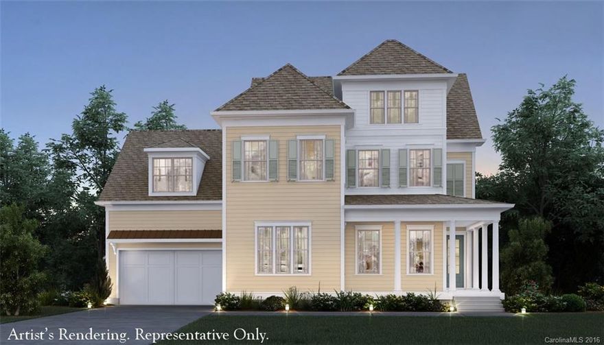 A Welcoming Front Porch, Bright Open Living Areas and Unique Architectural Details Make The Donnelly One of the Most Popular Plans. A Gourmet Kitchen, Butlers Pantry &  Dining Room Combine for Plenty of Entertaining. The First Floor boasts almost floor to ceiling windows across the back. Home has a finished 3rd floor and finished crows nest perfect for a reading nook or bedroom. This is an inventory home that will be ready in July! Cul-de-sac lot with trees behind.  Promo is $5,000 allowance!