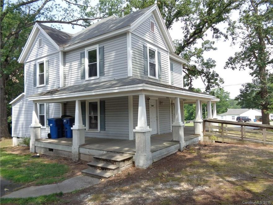 In good location walk to stores ,Hospital  ,ect. Lots of rooms, big front porch. You will like the condition of the property and all the rooms.