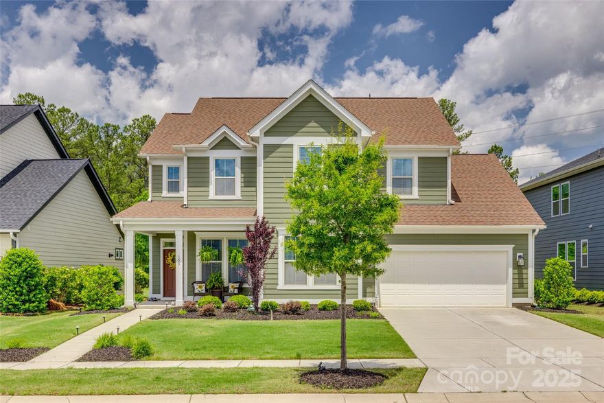 Welcome to 155 Boxelder Road in highly desirable Paddlers Cove! This stunning Aura model features 4 bedroom, 3 baths built in 2021! 
As you enter the home, you'll be immediately struck by the spaciousness and open layout that flows from room to room. The main living area features high ceilings, allowing natural light to pour in through the large windows creating a bright and airy atmosphere. Spacious living and dining areas to the gourmet kitchen, complete with granite countertops, stainless steel appliances, spacious walk-in pantry and a large island perfect for entertaining.
First floor bedroom and bath w/walk-in shower. Upstairs you will find a bonus/flex space, primary bedroom w/sitting room, WI closet, 2 additional bedrooms and a separate laundry room. Outside has a large backyard w/porch w/fireplace.  Move-in ready and a wonderful opportunity to live in an amenity rich neighborhood. Field Day Park, York County's newest recreational area, located within the neighborhood.