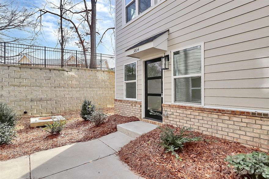 Stunning quality in this new construction END UNIT townhome with a TWO CAR garage. Easy commute to and from Uptown Charlotte, Sound End, and Charlotte's west side. Be amazed at the level of finishes at this price! High end construction with no detail left undone. Beautiful quartz countertops, LVP flooring, shaker style cabinets. Upgraded plumbing and lighting fixtures throughout accentuate each room. Stainless steel appliance package with fridge included. Come discover Westerly Hills- a growing pocket of Charlotte’s West side where new construction and commercial developments are plentiful. This home qualifies for a special loan program with up to $20K in lender credits to be used toward a rate buy down, closing costs, or down payment. They offer up to 100% financing with no PMI. There are no rental restrictions in this community. HOA covers water, trash, lawn maintenance & common area maintenance.