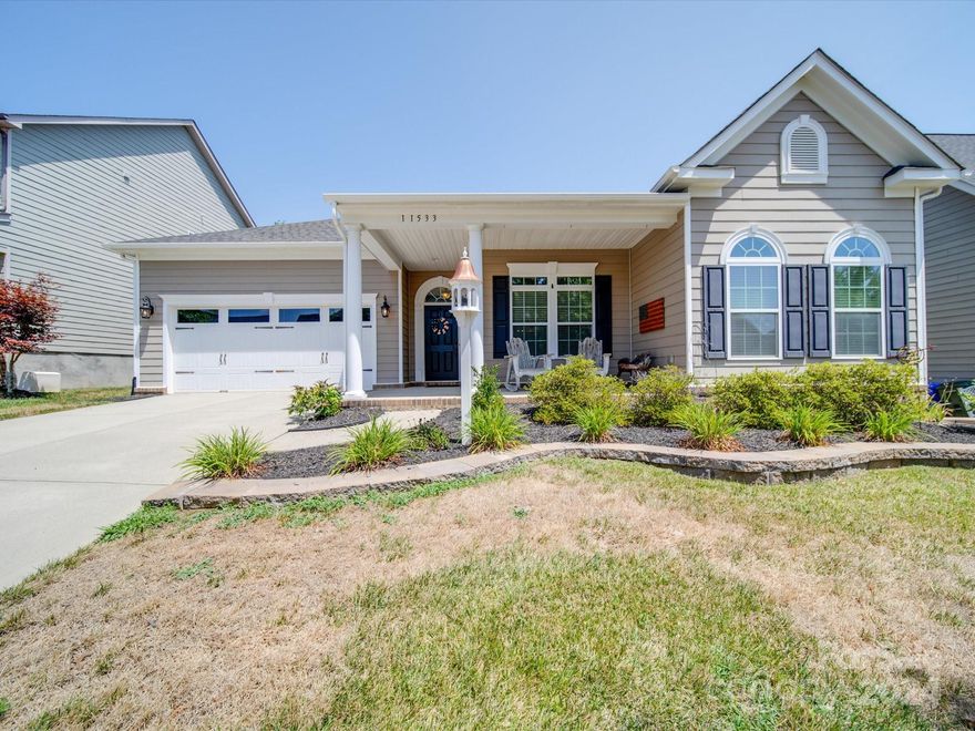 Welcome to this beautifully appointed 3-bedroom, 2-bathroom home in a highly sought-after area in Huntersville, NC. This stunning property features an open floor plan, an updated kitchen with abundant cabinet space, granite countertops, and a large island. The spacious living areas include a dining room, office space, living room, and a complete primary owner's suite with a walk-in closet and bath. Enjoy the view of your private backyard from the screened-in patio. This oasis is perfect for entertaining and all your recreational activities. Situated in a prime location, this home offers easy access to top-rated schools, parks, shopping, and dining. Also don't forget the community amenities to include swimming pool, walking trails, playgrounds, etc. There's too much to list – come see for yourself! Call today for your private showing.