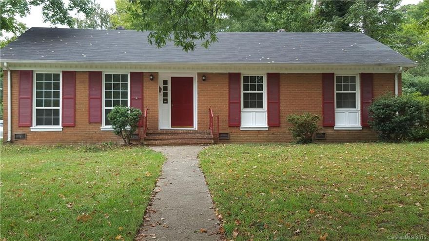 NICE 3 Bedroom, 2 Bath ALL BRICK Ranch with UPDATES: New Carpet, Ceramic Tile, Light Fixtures, Vanity.  Living Room, Den, Eat In Kitchen w/Laundry Room (off the Kitchen).  GREAT CORNER LOT w/Large Patio and Rear Yard.  You'll Love This Home!! See Attached Flyer for First Time Homebuyer Program w/$15,000 Grant.