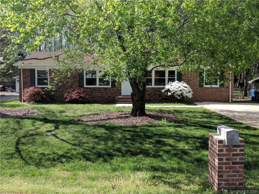 You'll love this newly remodeled home that is conveniently located in Matthews. Just a short distance from downtown Matthews. Newly remodeled in 2017 with new flooring, fresh paint and all new windows. Not only is the home beautiful there is the added bonus of a large deck.  Hurry won't last!