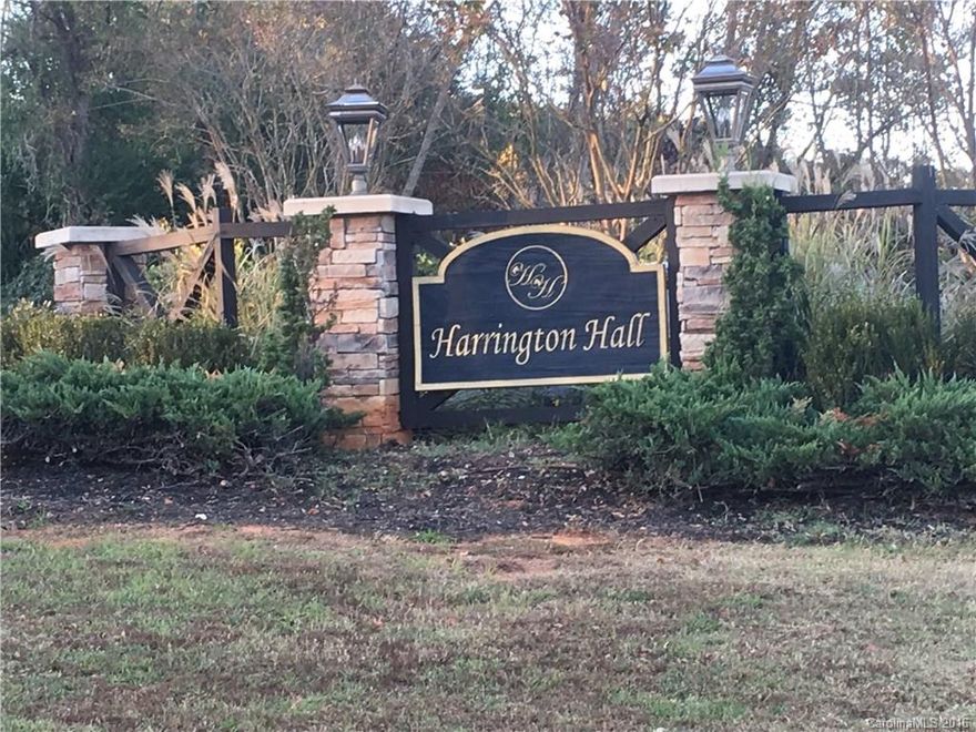 Enjoy County Living in this equestrian friendly community in Mineral Springs. Harrington Hall offers low Union County taxes & quality schools. Homesites from 1-5 acres. Bring your own builder & floor plan. Located adjacent to the Mineral Springs Greenway (extensive & gorgeous walking/hiking & horseback riding trails nestled deep in the woods), Harrington Hall has quiet community living in an upscale neighborhood environment.