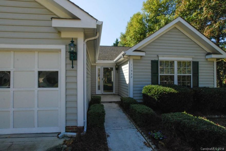 Nice ranch in convenient location off of David Cox Rd. Home features 3 good sized bedrooms and 2 1/2 baths. Good light and lots of windows in the Great room and Dining room. Large Kitchen with lots of counter space opens to a screened in porch. This is one of the smaller homes in this community of larger 2 story homes. 1 year Home Buyers Warranty provided for by the Sellers. Seller offering 2,000 in closing cost with acceptable offer!