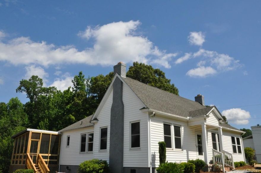 Completely Updated Home with beautiful hardwood floors, new roof, new HVAC, new stainless steel appliances, new granite countertops, new screened in porch with over 250 sqft of outdoor living space, updated plumbing and electric, backyard touches the famous Anne Close Springs Greenway. Detached 24by 30  Garage. Conveniently located in the Award Winning Fort Mill School District and minutes away from Downtown Fort Mill.