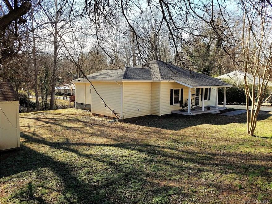 Lovely renovated 3 bedroom 2 full bathroom ranch style home located in the heart of Clover! Wired shed,mature trees, new double deck on back of home and rocking chair front porch, newer roof, newer HVAC,  freshly painted, new floors, tons of closet space, nice size laundry room, both bath rooms are new, new tiled shower chamber in mater bedroom, newer appliances, granite in kitchen and baths, instant hot water heater, this one is a must see! Award winning Clover Schools, low York Co taxes.