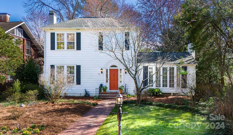 This stunning historic home, constructed in 1917, embodies the timeless charm of Rock Hill's heritage. Nestled in the heart of the city, its prime location offers convenience to both the University & Downtown. Step inside & you'll be captivated by the elegant historic details. The spacious rooms provide ample living space, perfect for entertaining. The expansive kitchen features a work island, gas cooktop & abundant cabinet space. Move-in-ready condition, you can seamlessly transition into this exquisite home & create new memories. The great room exudes warmth & character with built-ins & a charming wood-burning stove. Additionally, the living room boasts a fireplace, as well. Step outside into your own backyard oasis, where lush greenery & tranquil surroundings create the perfect retreat. Situated in an established neighborhood, this Rock Hill gem offers not only a beautiful living space but also a sense of community & belonging. Parking is also available at back of property.