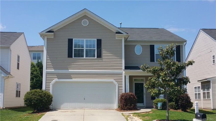 Spacious 5 bedroom home in The Farm at Riverpointe.  Open floor plan with separate living area and dining. Downstairs has just been freshly painted and 2 new 14 Seer AC units installed.  Hardwood flooring throughout most of main level with tile in the kitchen and breakfast nook.  Kitchen features granite counters with stainless steel microwave and dishwasher.