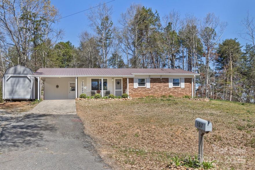 Welcome to this wonderfully updated, turn-key rancher in Forest City, NC!  This charming property features brand-new windows, a slider leading to new back patio, a mini-split system for efficient heating and cooling, as well as a spacious storage barn. Enjoy the peace and quiet of the area while being conveniently located within 10 mins from the Main St of Forest City, and just a short drive from the Tryon Equestrian Center and Lake Lure, offering both outdoor adventure and relaxation. In addition, it’s less than 30 mins to Hendersonville, and less than an hour drive to bustling downtown Asheville, making it easy to access all the dining, shopping, and cultural experiences these cities have to offer. A perfect blend of tranquility and convenience!  Book your showing today, as this home won't last long at this price, and the seller is motivated!