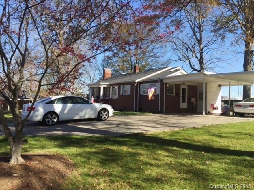 Full Brick Ranch with updated Kitchen and HVAC,,  New Roof as well.  Large 2 Car Carport, Level Lot with Storage Building. Close to Hospital and Mall.  Home is in Excellent Condition.  House allows for Flex Space between Bedrooms and oversized Laundry Area which could be used as a 3rd bedroom.