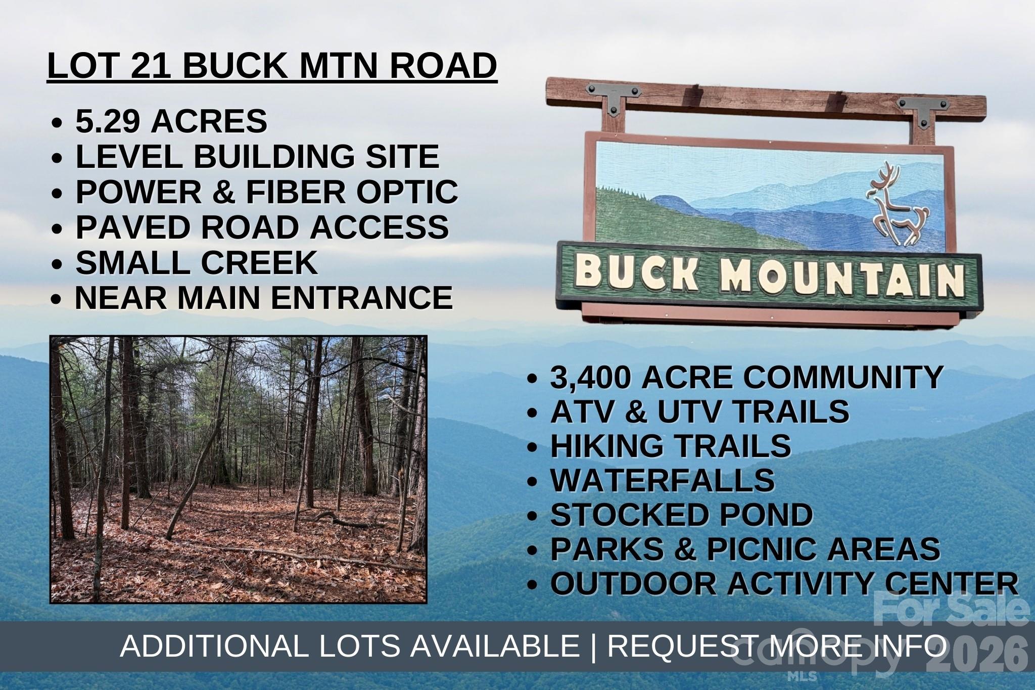 Buck Mountain - Land
