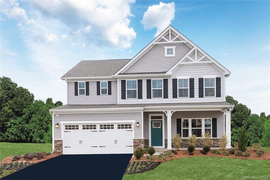 Brand new community with resort style amenities. The Lehigh Plan offers an Open floor plan. This home includes an amazing gourmet kitchen with Granite Countertops, 42" Upgraded Cabinets, Ceramic Tile Backsplash,  GE stainless range, vent hood, dishwasher and an additional (2nd) built-in oven and microwave. As well as our beautiful new craftsman trim finishes throughout the home and Luxury Vinyl Plank Flooring in most of the main living areas. Large Owner's Suite with tray ceiling and crown molding. Your property will be fully sodded and include an in ground irrigation system. Located close to Ballantyne, 485 and all that Charlotte has to offer while enjoying the low Lancaster County taxes.  Come by and find out why so many people love this community!