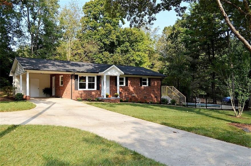 You will fall in love with this super cute brick ranch in desirable Bethlehem with a swimming pool! Property has had a total makeover, new windows, roof, cabinets, flooring, paint, ss appliances and farm sink, quartz countertops, oil rubbed bronze fixtures throughout. Great location with mature trees and gentle sloping lot, concrete drive. This one will not last long! Schedule your tour today!