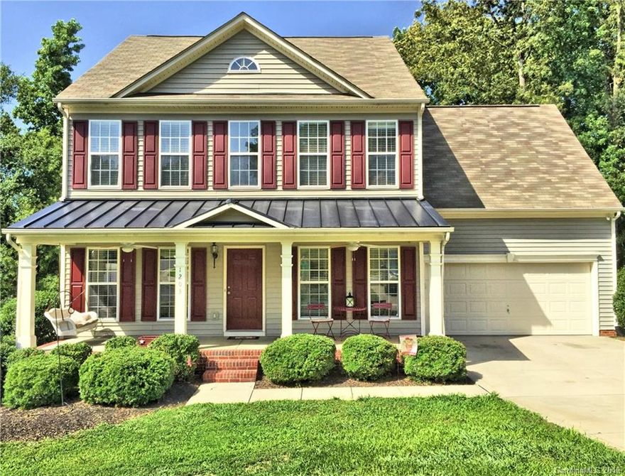 Lake living at a fraction of the costs. This home is located in the Sunset Point subdivision. One of only a handful of lakefront communities. Enjoy spending time by the lake at the community's private beach on Lake Wylie. Free boat storage included in HOA. Only five minutes from public boat ramps at Ebenezer Park.The home is located on a corner lot on two separate cul-de-sacs. The home has a new roof (03/2016), water heater (02/2016), has been freshly painted, and carpet throughout.