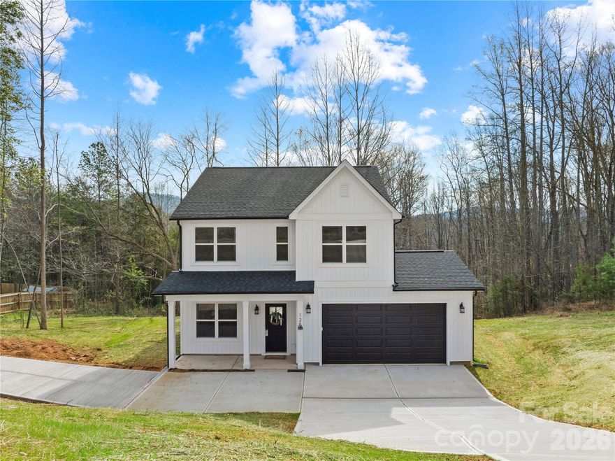 Welcome to this beautiful new construction home offering 3 bedrooms and 2.5 baths with a clean, modern design throughout. A private U-shaped driveway welcomes you to the home, adding convenience and curb appeal. Step inside to find durable LVP flooring that flows seamlessly through the open-concept living areas. The kitchen shines with quartz countertops, matte black fixtures, and stylish cabinetry—perfect for cooking and entertaining. Upstairs, the spacious primary suite features a tiled shower and elegant finishes. Two additional bedrooms and two full baths provide plenty of space for family or guests, and the laundry room is conveniently located on the upper level with the bedrooms. Ideally located near Crowders Mountain State Park, Davidson Lake, Two Kings Casino, and the Carolina Thread Trail, this home is perfect for outdoor enthusiasts. Enjoy hiking, kayaking, and exploring nature just minutes from your front door. Conveniently close to Interstate 85, commuting and weekend getaways are a breeze. Experience the best of modern living in a location that perfectly blends comfort, style, and adventure!