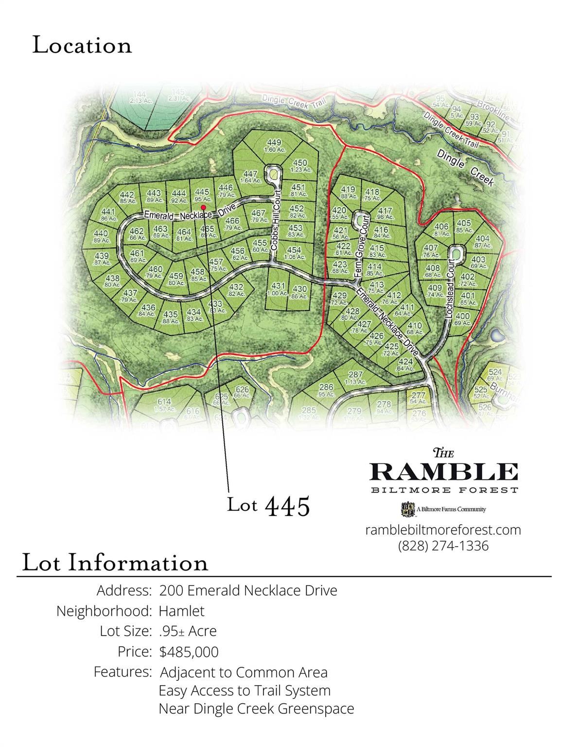200 Emerald Necklace Drive 445