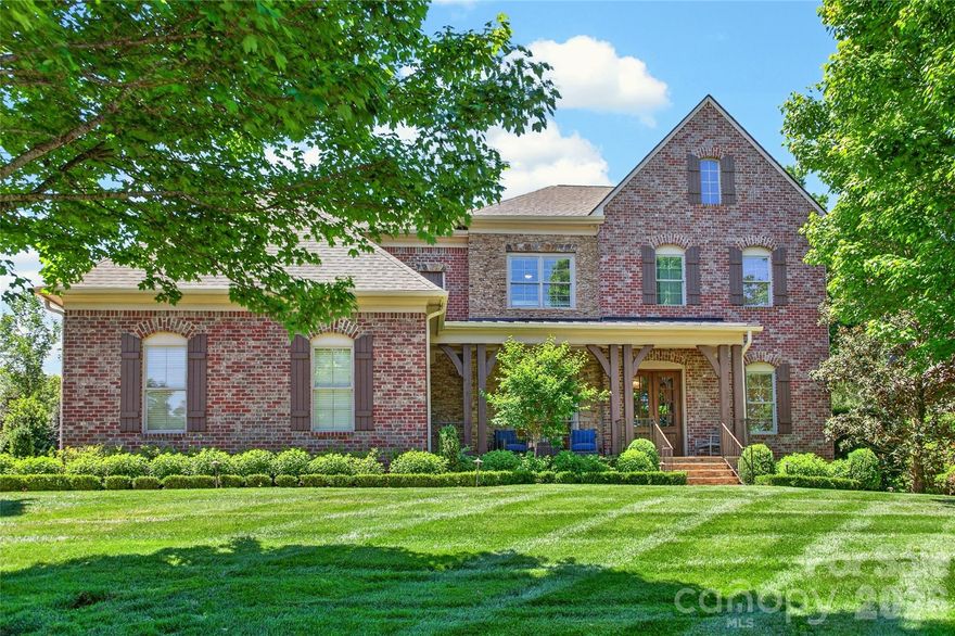LONGVIEW... Exquisite 6 Bedrooms, 6.5 Baths Gated Estate... Custom Pool, Spa & Fire Pit... Private Lot Nestled On Quiet Cul-de-Sac in Gated Community of Longview Country Club w/World-Class Amenities! Gracious Front Porch Entry w/Double Doors Opens to Reception Hall & Formal Dining Room w/Updated Lighting. Home & Backyard Designed for Comfortable Living & Effortless Entertaining! The Gorgeous Chef's Kitchen is a Showpiece w/Stainless Appliances, Double Ovens, Custom Cabinets w/Storage Galore, Quartz Countertops, Tile Backsplash, Walk-In Pantry w/Wood Shelving, Expansive Island w/Counter Seating & Wine/Beverage Refrigerator, Additional Service Bar Open to Casual Dining/Breakfast Room & Wonderful Keeping Room. The Cozy Family Room Features Custom Built-Ins Flanking a Stone Fireplace w/Gas Logs & Overlooks Screened Porch, Pool, Hot Tub & Fire Pit. Main Level Guest Suite with Full Bath Currently Serves as an Office. Side Porch Entry to Main Level Opens to Half Bath, Coat Closet & Drop Zone w/Built-In Seating, Hooks, & Cubbies. Spacious Screened Porch Equipped w/TV Mount, Recessed Lighting & Ceiling Fan Provides Another Wonderful Gathering Place for Family & Friends. Generously Sized Primary Suite w/2 Custom Walk-In Closets, Large Spa-Style Bath w/Separate Vanities & Private Water Closet. All Secondary Bedrooms w/Private En-Suite Baths & Walk-In Closets. Second Level Bonus/Flex Space + Huge Third Level Bed/Bonus Room w/En-Suite Full Bath. Versatile Floorplan Adapts to Many Uses! Laundry Room w/Sink & Storage Cabinets. Walk-In Attic Storage. Gorgeous Stone Decking, Artificial Turf & Mature Landscaping Surround the Custom Serpentine-Edged Pool, Hot Tub & Fire Pit for the Ultimate Private, Backyard Paradise! 3-Car Garage w/Storage Space! There is a Neighborhood Walkway just after you enter the gates on the right side of street that leads to Tunnel Underneath Tom Short Rd, Connecting Both Sides of Longview Without Going Through Gates or Crossing Tom Short Rd... You Can Walk, Bike or Drive a Golf Cart Using this Path For Easy Access to Clubhouse, Dining, Fitness Center, Pools, Tennis Courts, Youth Lodge, Etc! Social Membership to Longview Country Club Required w/Purchase of Home. Golf Membership is Optional. Zoned for Top Rated, Award-Winning Rea View Elem, Marvin Ridge MS & Marvin Ridge HS! Close to Shopping, Dining, Medical, Banking, I-485, Etc! Sports Field play area for soccer, football, frisbee, etc. is hidden down a walking path about 800 feet before you get to the house.